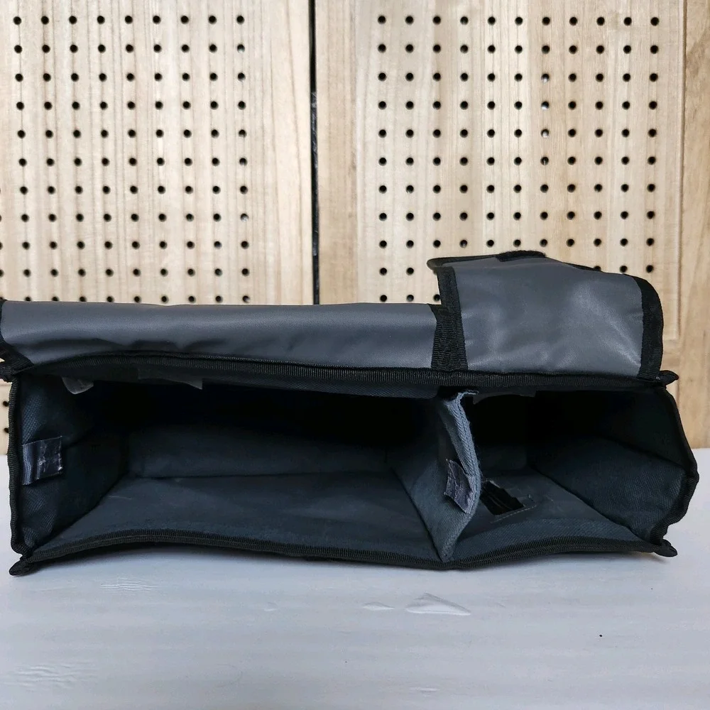 Thirty-One PACK N PULL‎ CADDY Car Storage Organizer Bag Pattern: Black Cross Pop